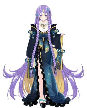 This is the Avatar Image for the Moona Hoshinova Singing / Hololive ID AI Voice and Text to Speech Generator